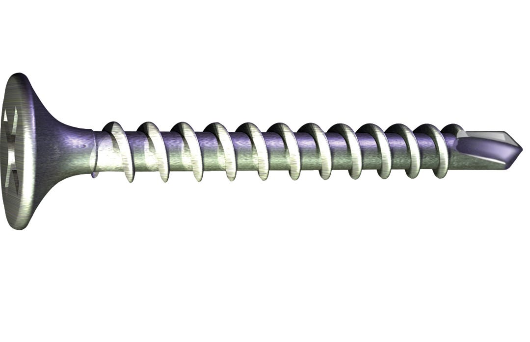 Drywall Screw #6 Self Drill, 1 1/4-in., 8000/Pack