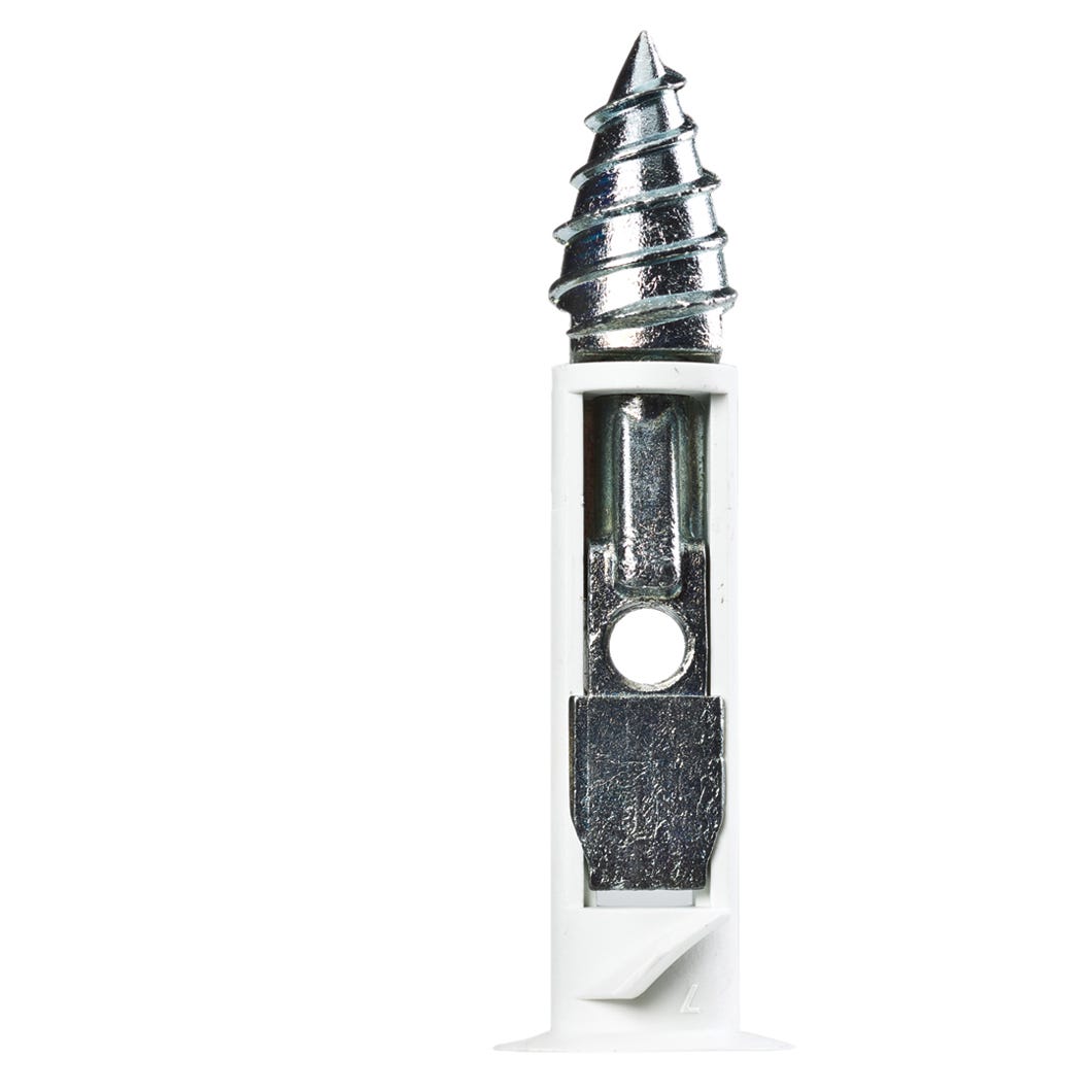 DRILLERTOGGLE Drywall Toggle Anchor, 1/8 in. + Bolts x 2 in., 6/Pack