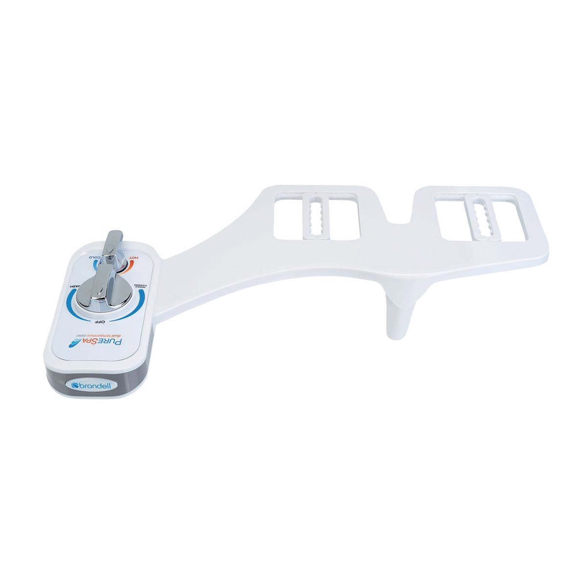 Dual temperature bidet toilet attachment