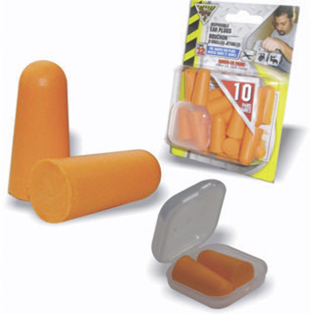 Ear plugs pre-shaped foam nrr32