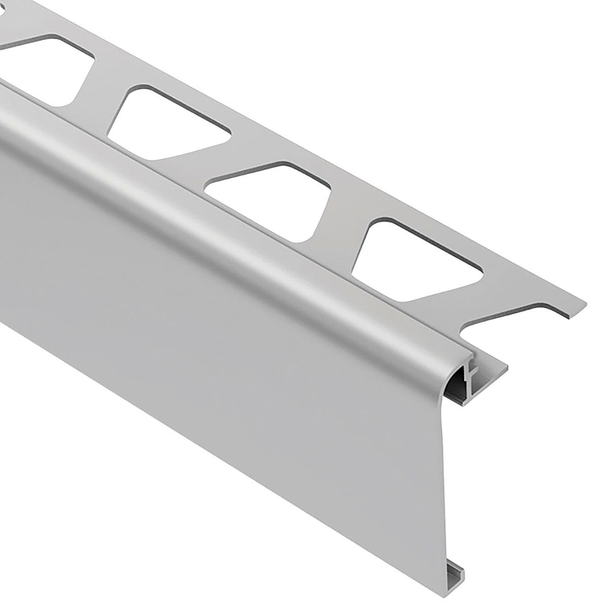 RONDES-STEP Finish Molding for Ceramic Profile, 3/8 in. x 78.74 in., Matte Aluminum AE