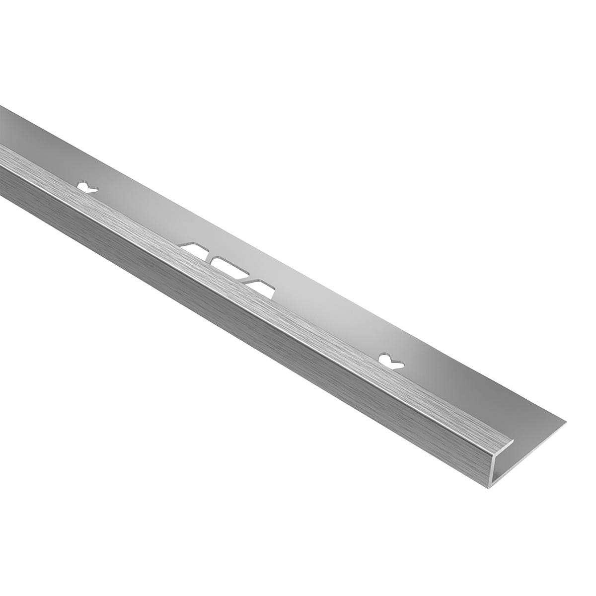VINPRO-S Profiled Vinyl Molding, 1/4 in. x 78.74 in., Brushed Chrome ACGB