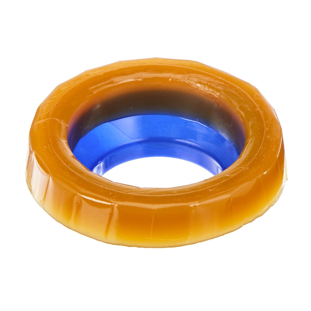 Elastic toilet gasket