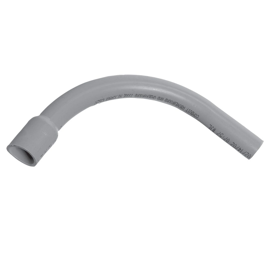 Elbow Bell End 90°, Schedule 40, PVC, 1/2-in.