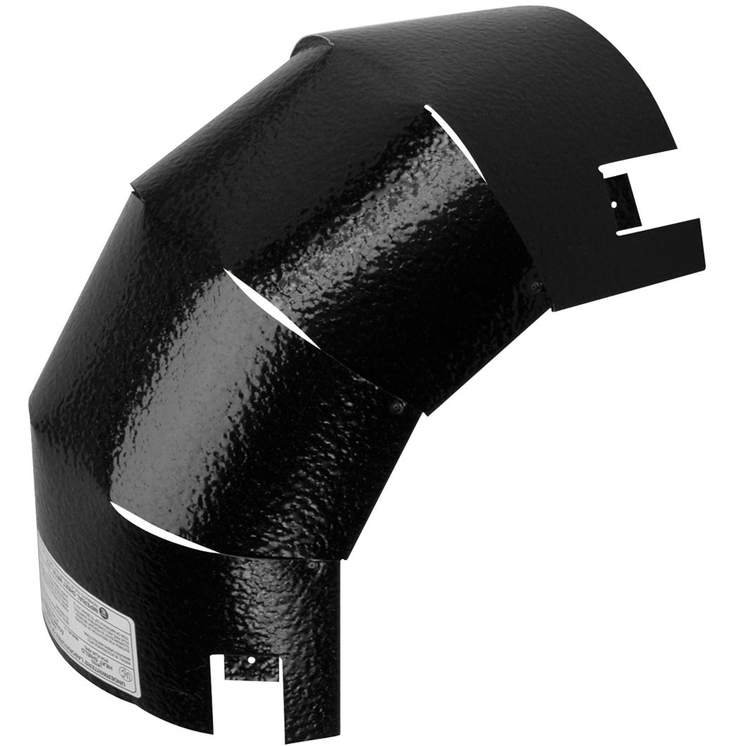 90° Adjustable Heat Shield Elbow for Stove Pipe -