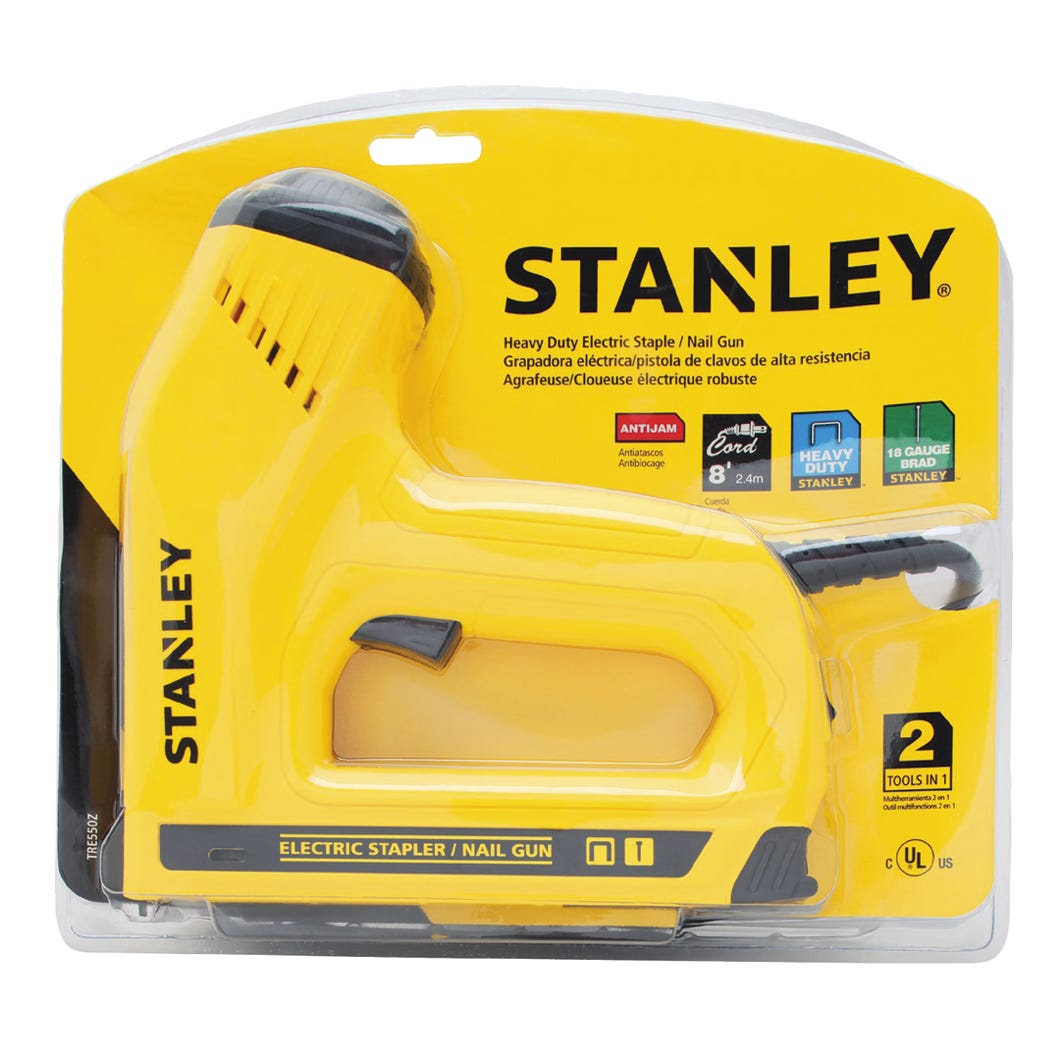 Electric staple / nail gun 2-in-1 - heavy duty