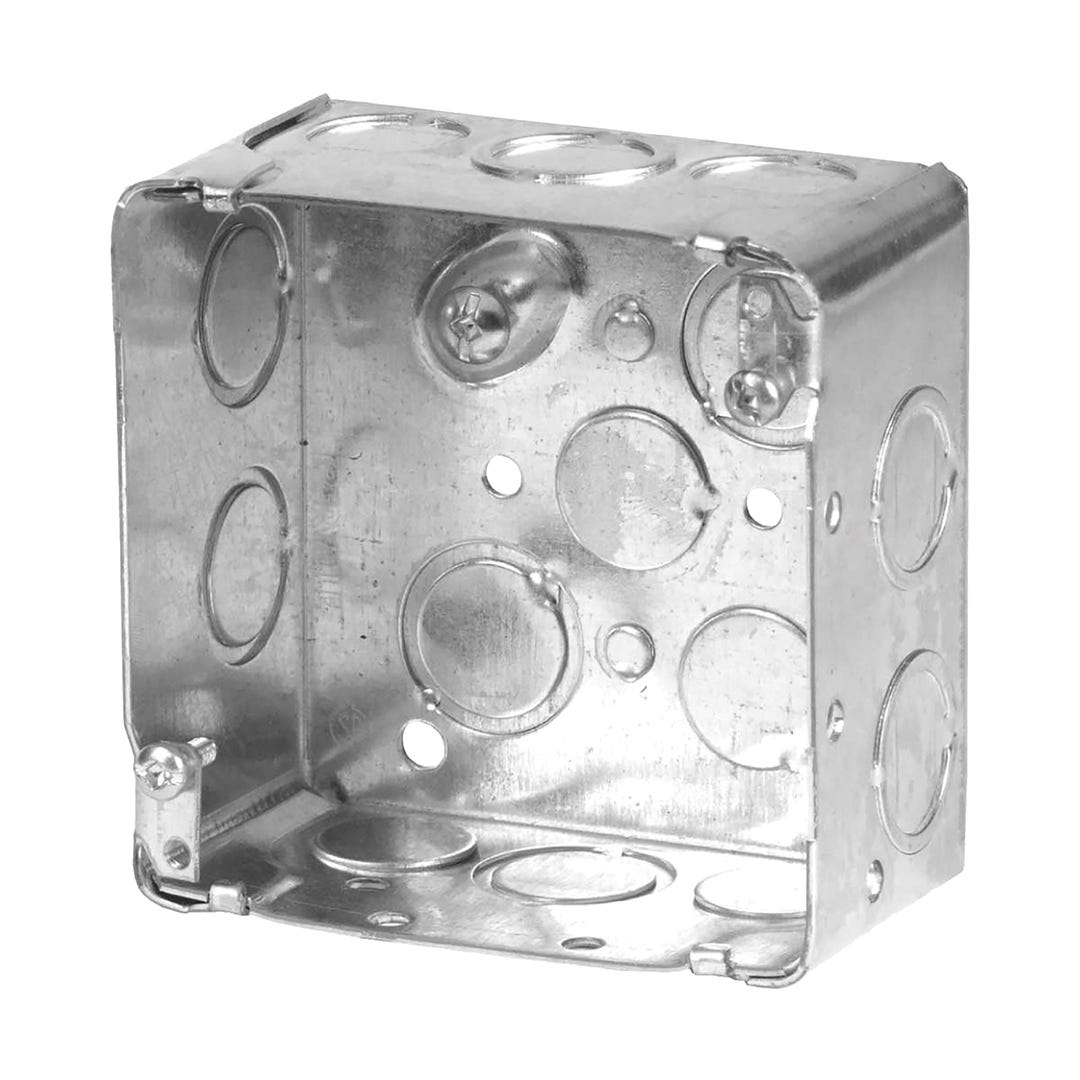 Square Electrical Box, Deep 2-1/8-in.