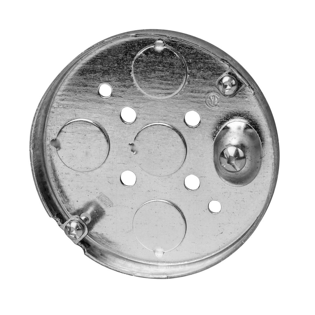 Electrical Ceiling Pan Round, 1/2-in. Ko