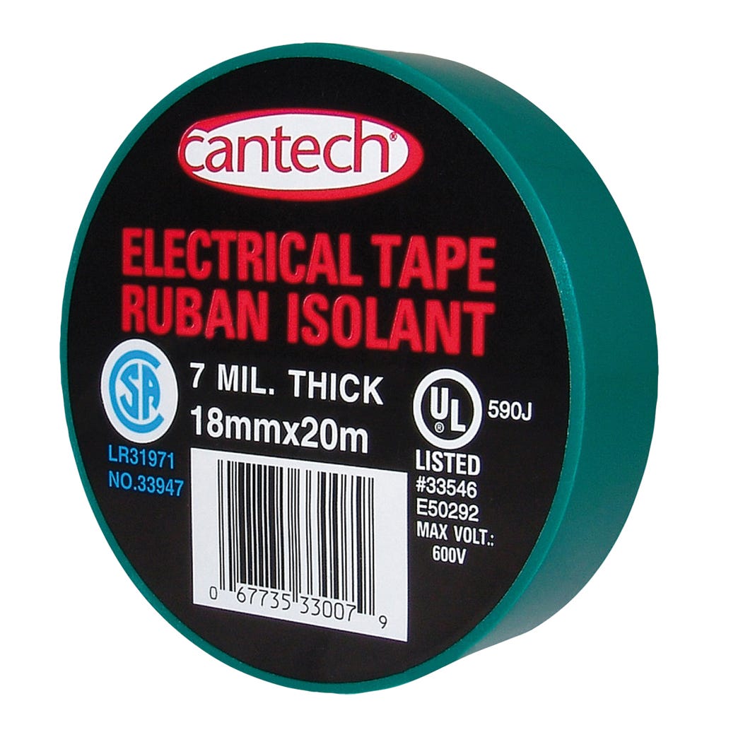 Electrical tape insulation of wires - vinyl