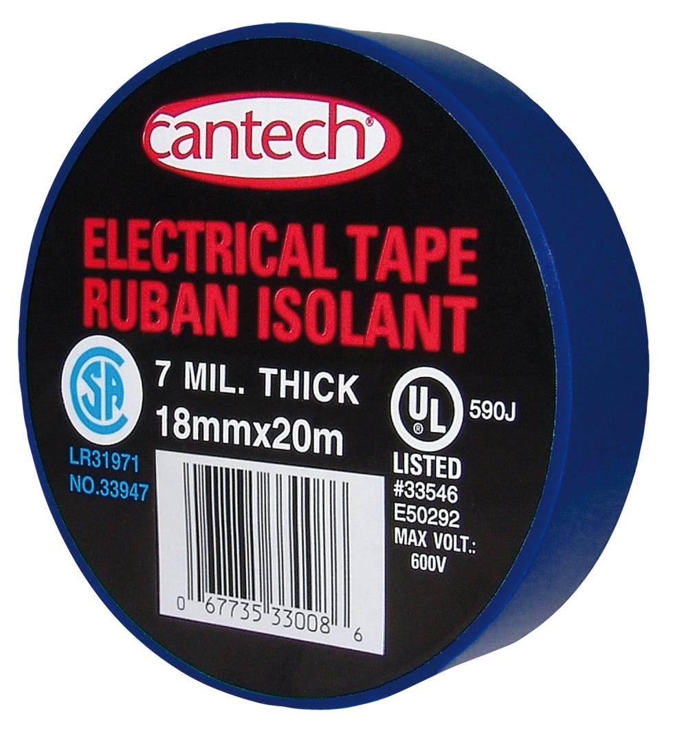 Electrical tape insulation of wires - vinyl