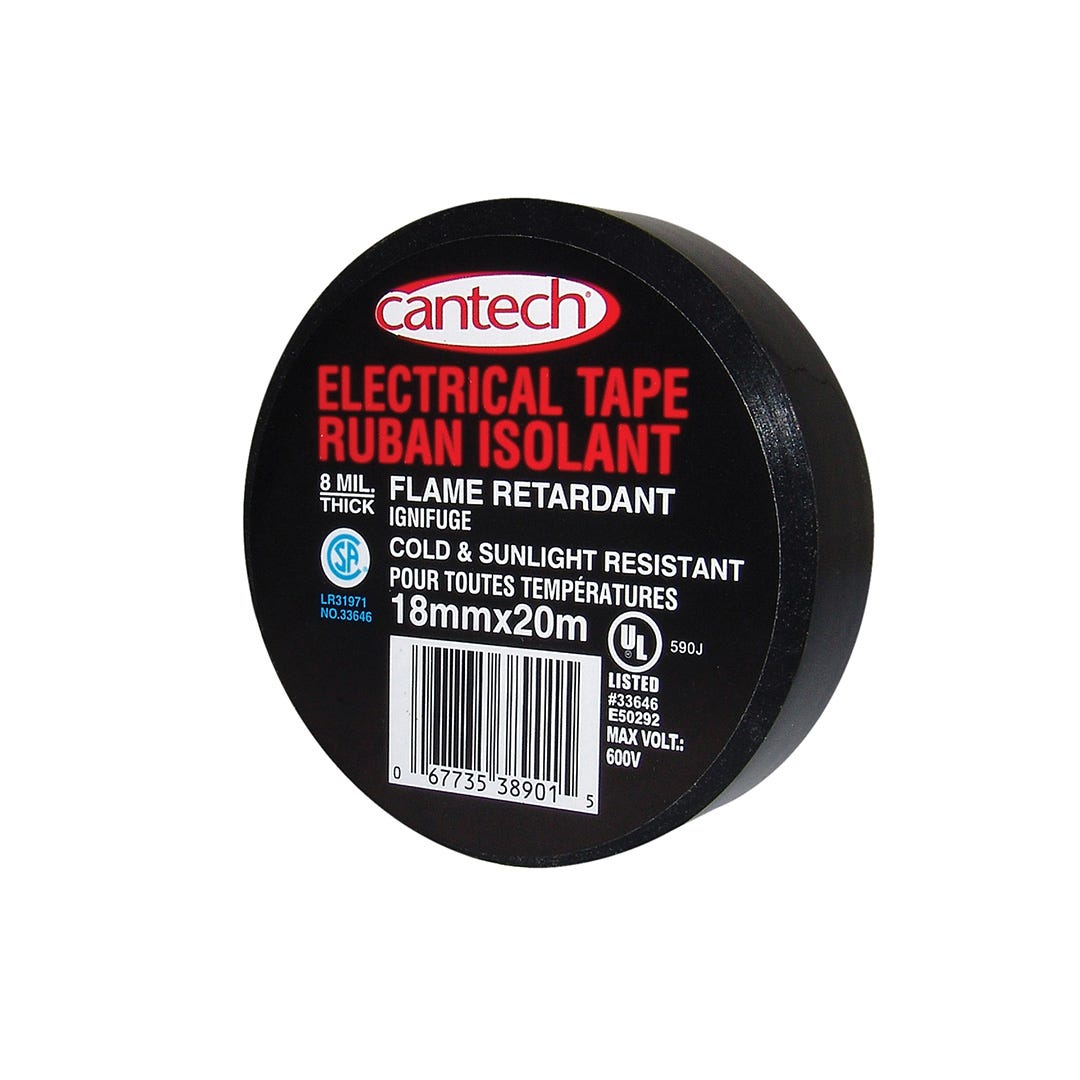 Electrical Tape Insulation of Wires, Vinyl, Cold Weather