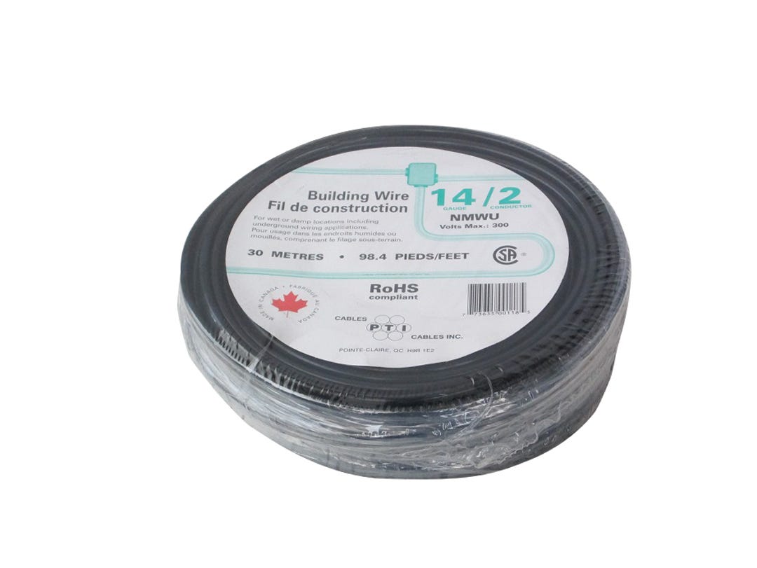 Electrical Wire for Outdoor Underground-in.stallation, 14/2