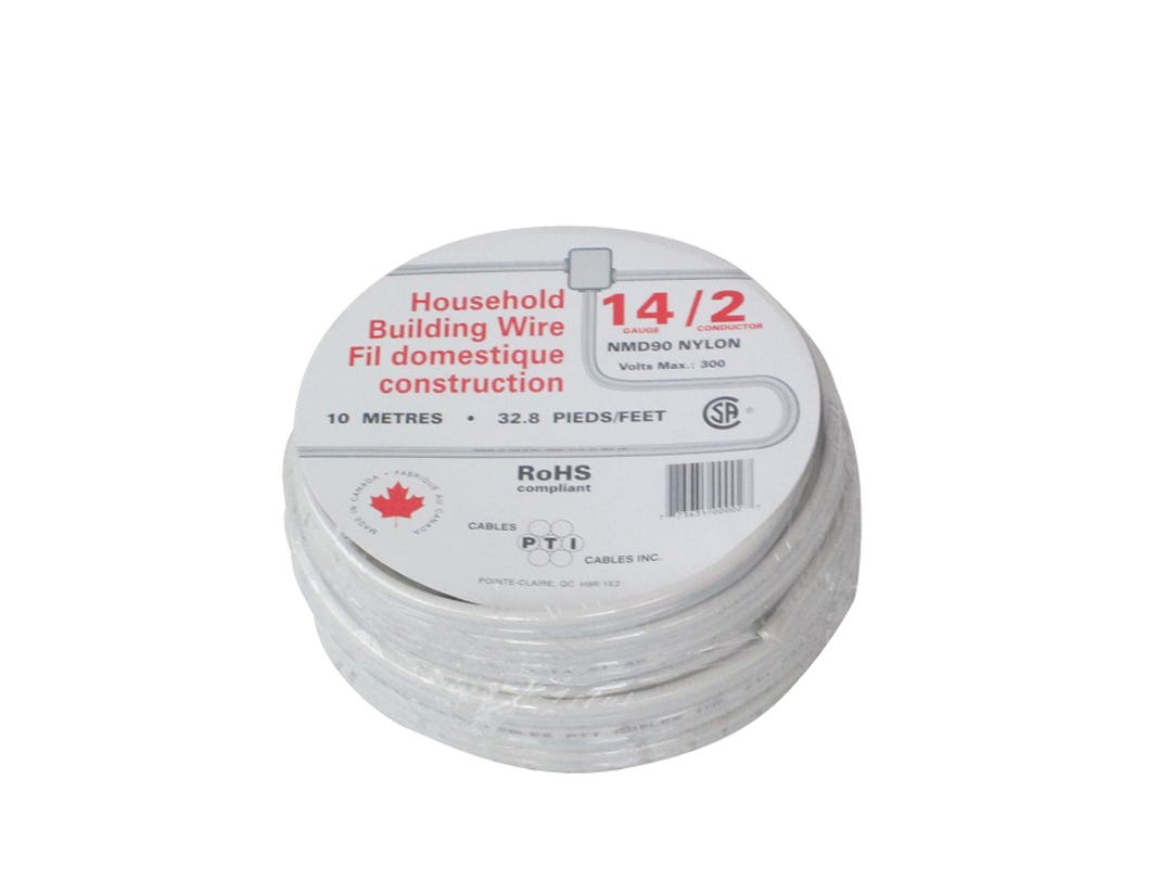 Electrical Wire Residential, Outlet/Lighting, Nmd90 14/2