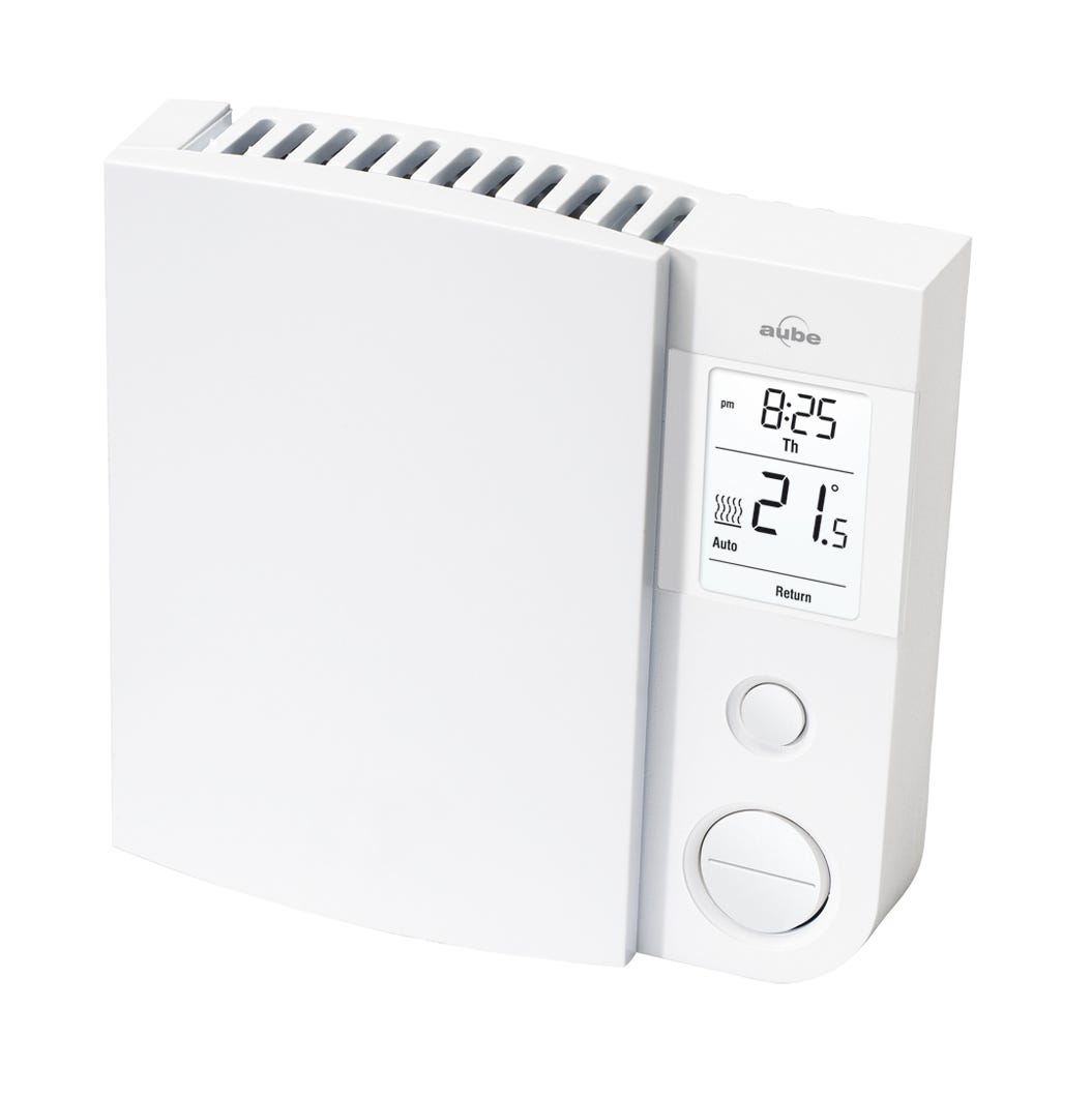 Programmable Electronic 5+2 Thermostat °C/°F, Electric Heat