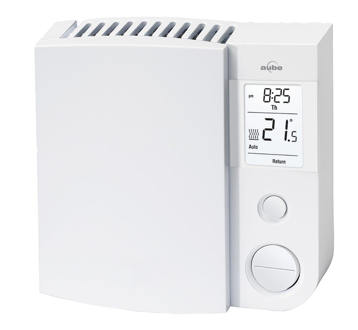 Programmable Electronic 5+2 Thermostat °C/°F, Electric Heat