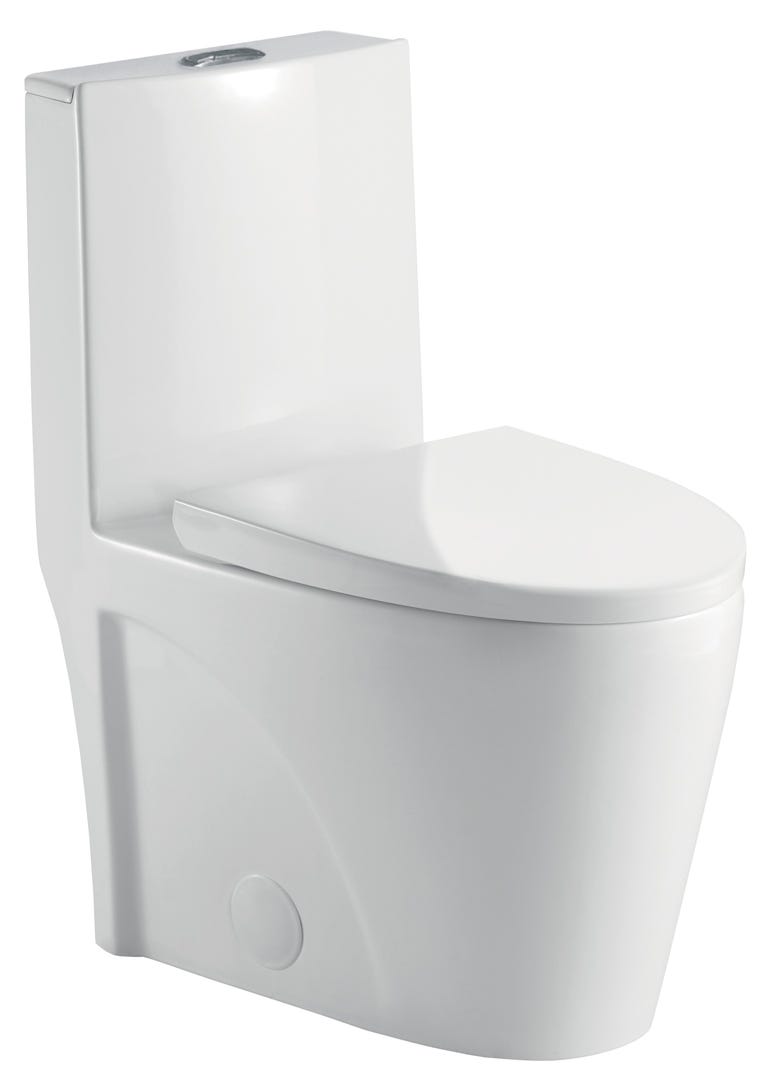 CAMI Elongated Toilet, Dual Flush, 4 L/6 L