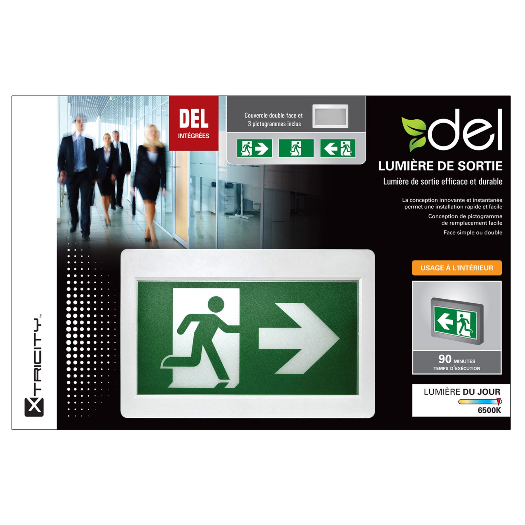 Emergency exit light led