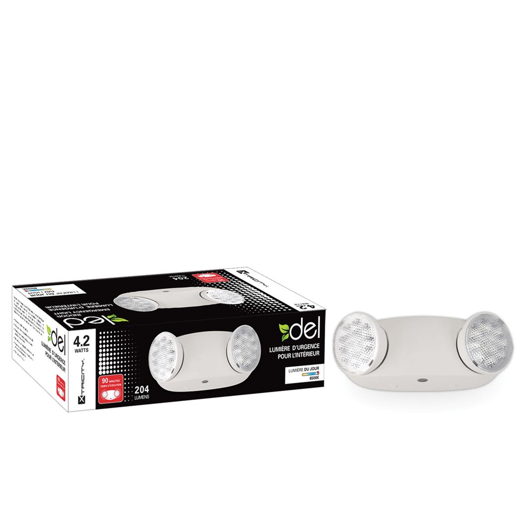 Emergency Light Indoor, 2-Head