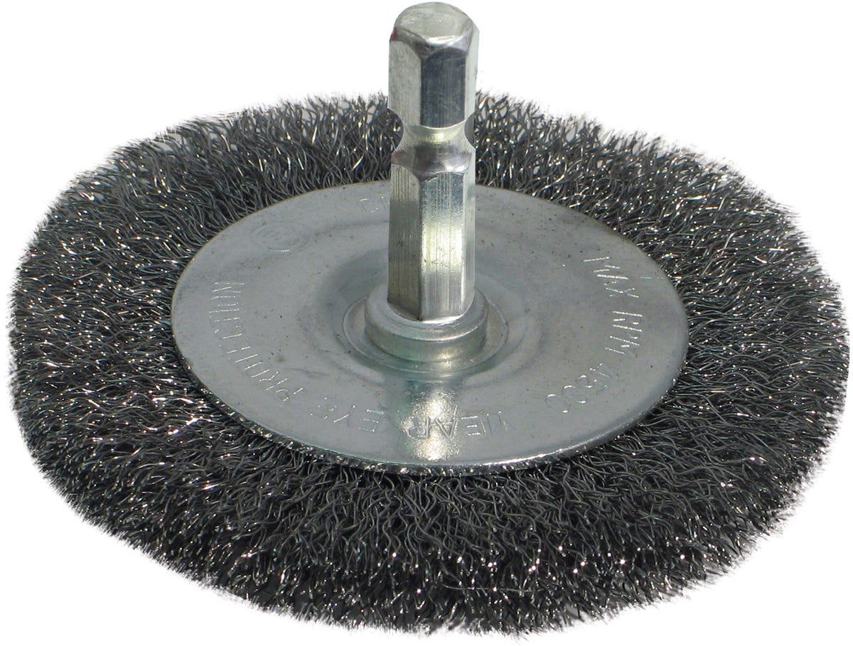 End Circular Brush Coarse, 3-in.