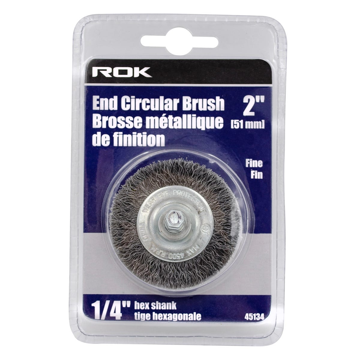 End Circular Brush Fine, 2-in.