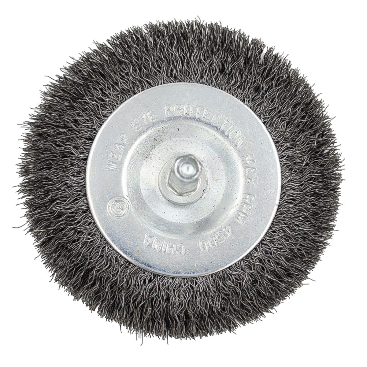 End Circular Brush Fine , 3-in.