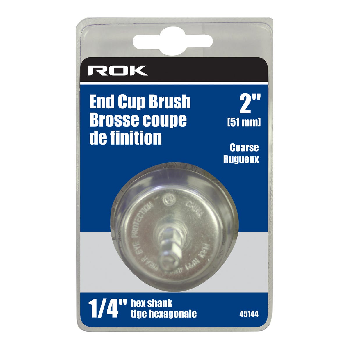 End Cup Brush Coarse, 2-in.