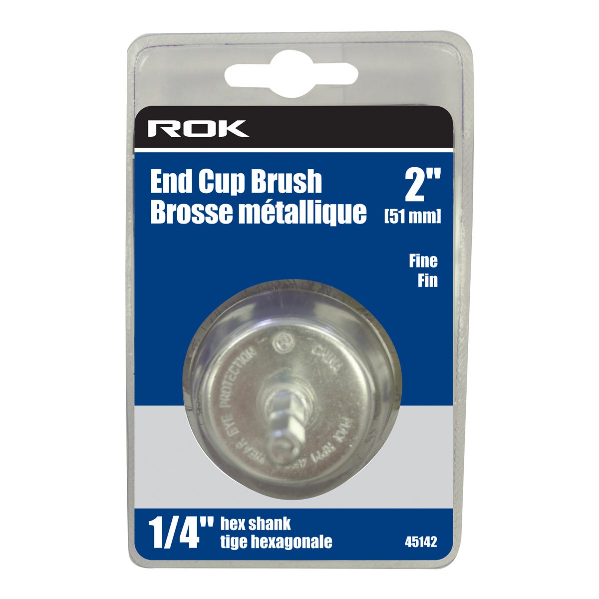 End Cup Brush Fine, 2-in.