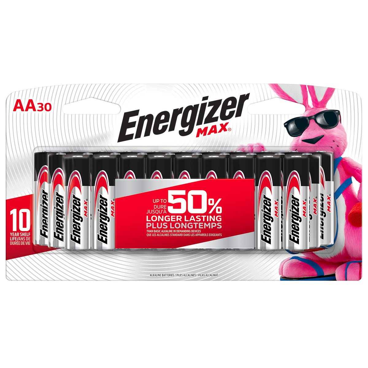 Piles, ENERGIZER MAX, AA