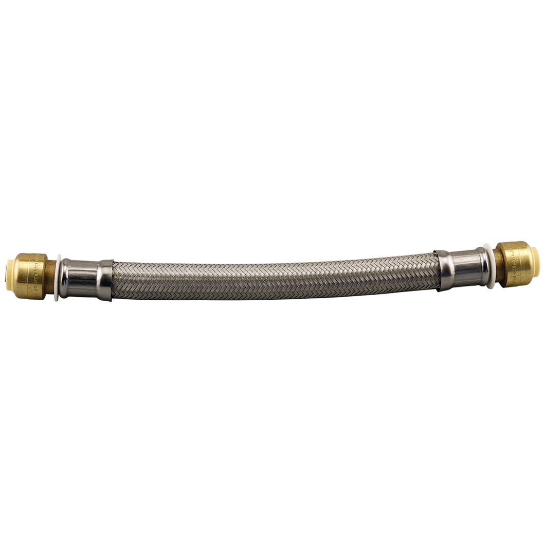 Epdm Hose, Flexible Braided Stainless Steel, 1/2-in. Pf