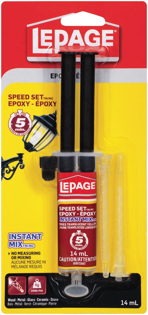 Speed Set Instant Mix Epoxy, 14 ml