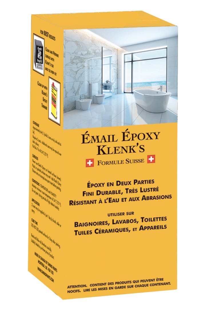 Epoxy Paint for Tiles/Bathtubs/Appliances, Glossy Finish, 946 ml