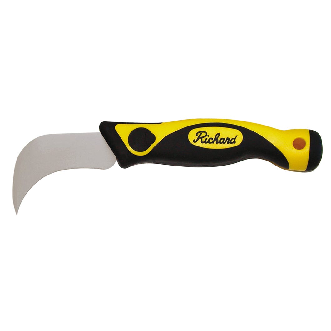 Ergonomic linoleum knife