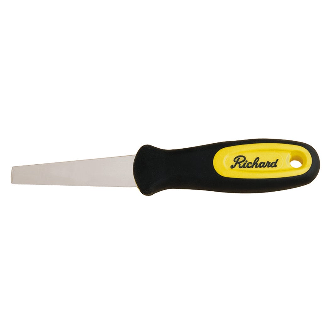Ergonomic roofing knife