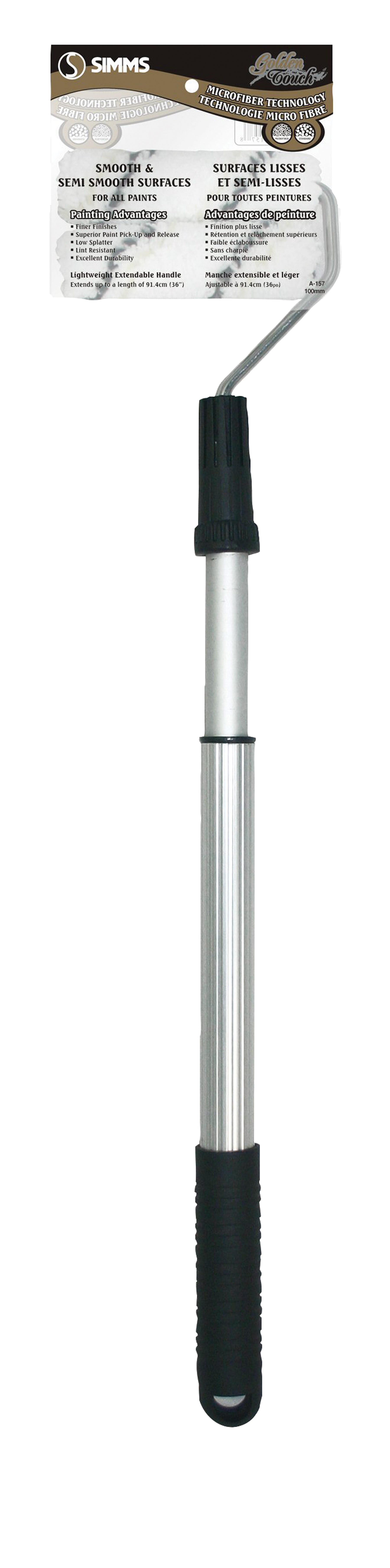 Extensible Mini-Roller Frame & Microfiber Refill
