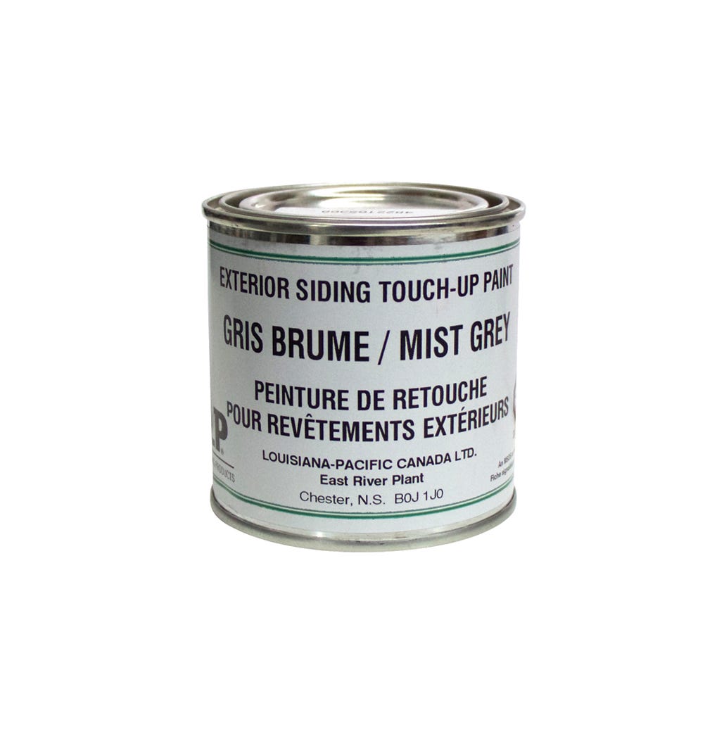 Exterior siding touch-up paint