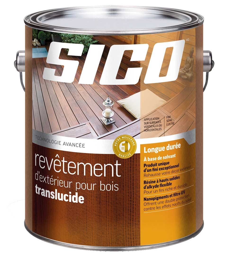 Stain Exterior for Wood, Translucent, Oak, 946 ml