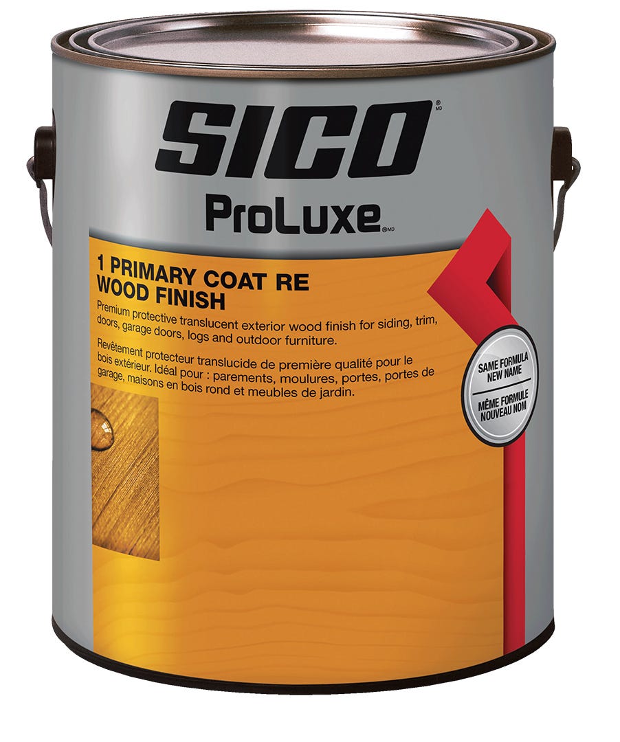 PROLUXE Exterior Stain, Satin Finish, Butternut, 3.78 L