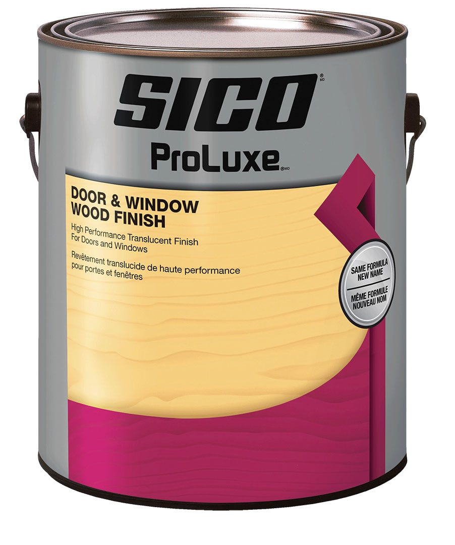 PROLUXE Exterior Stain, Satin Finish, Clear, 3.78 L
