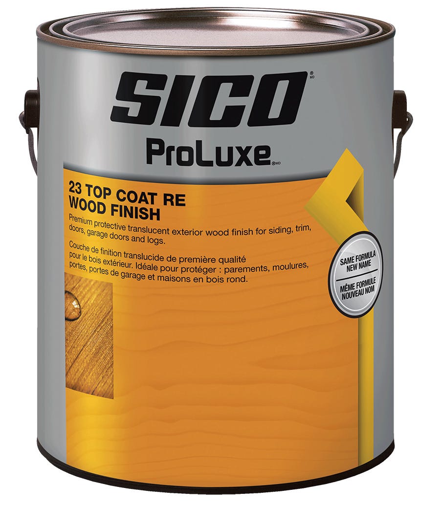 PROLUXE Exterior Stain, Satin Finish, Teck, 3.78 L