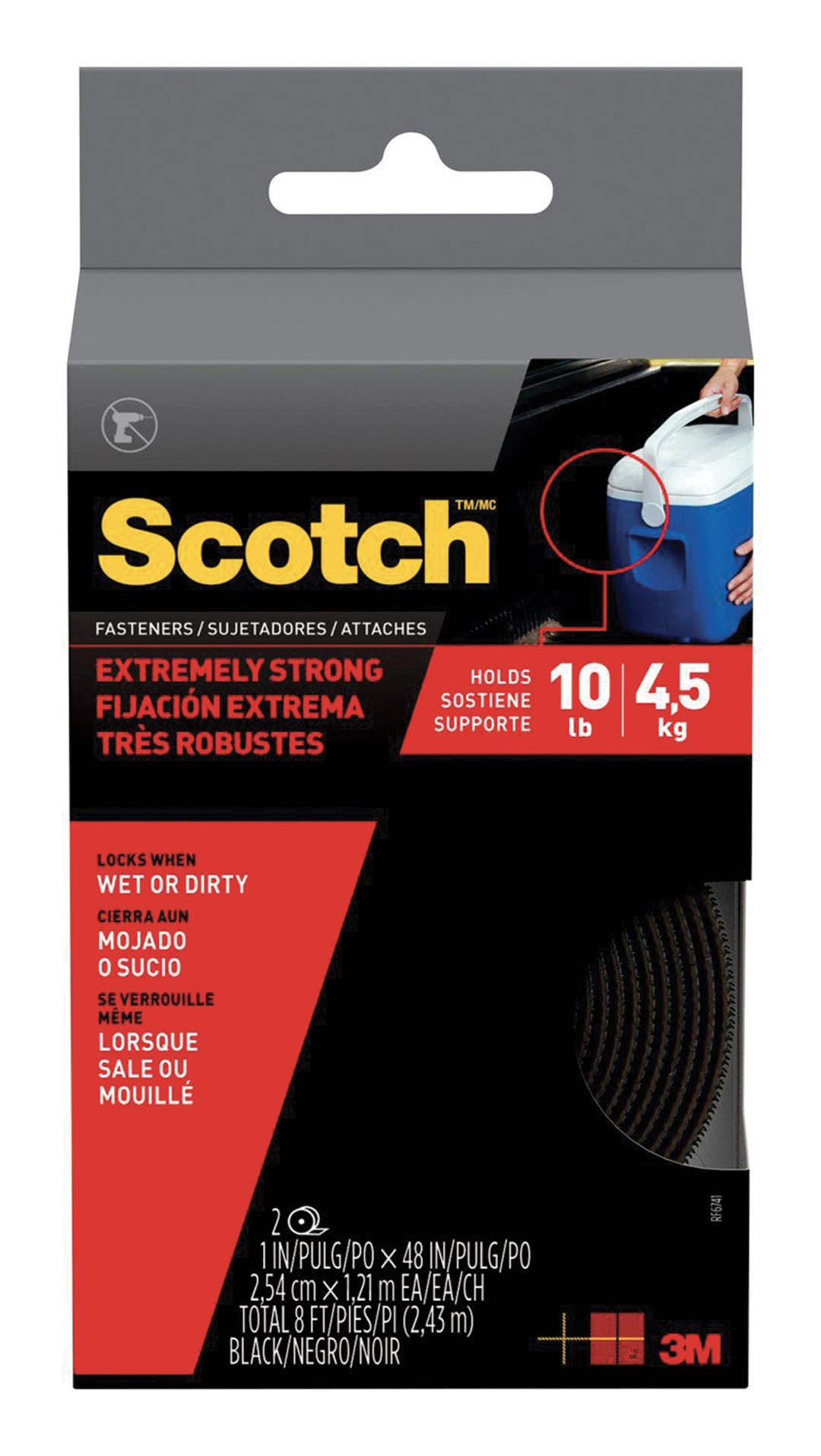 Extremely strong fasteners - black