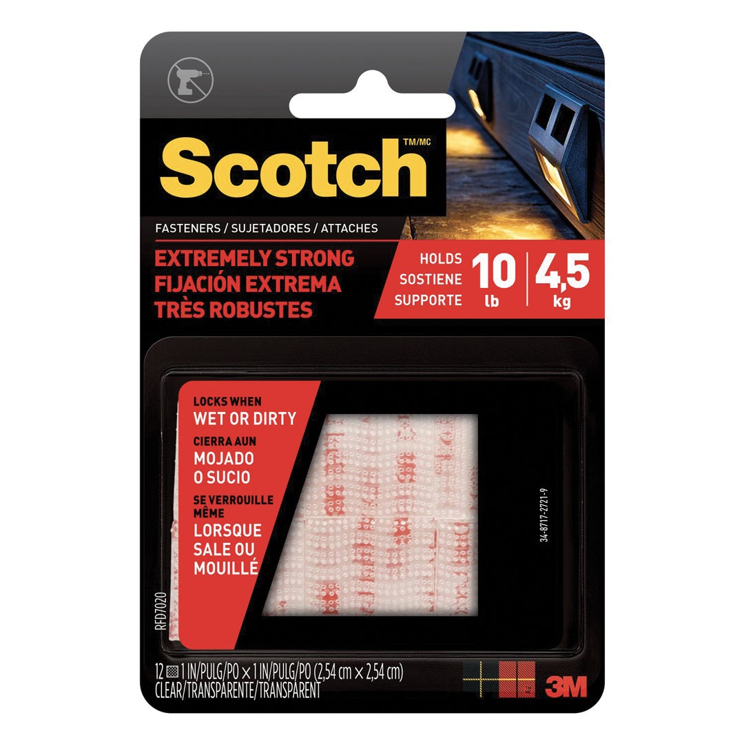 Extremely strong fasteners - clear