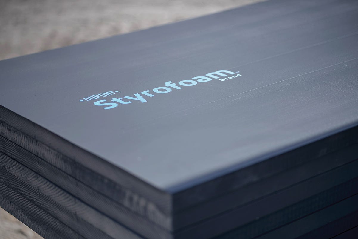 Extrude Polystyrene Insulation of Type 4, 2-in. X 2-ft. X 8-ft.