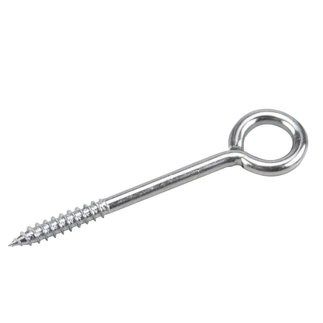 Eye Bolt with Lag Thread, 1/4-in. X 3 3/4-in.