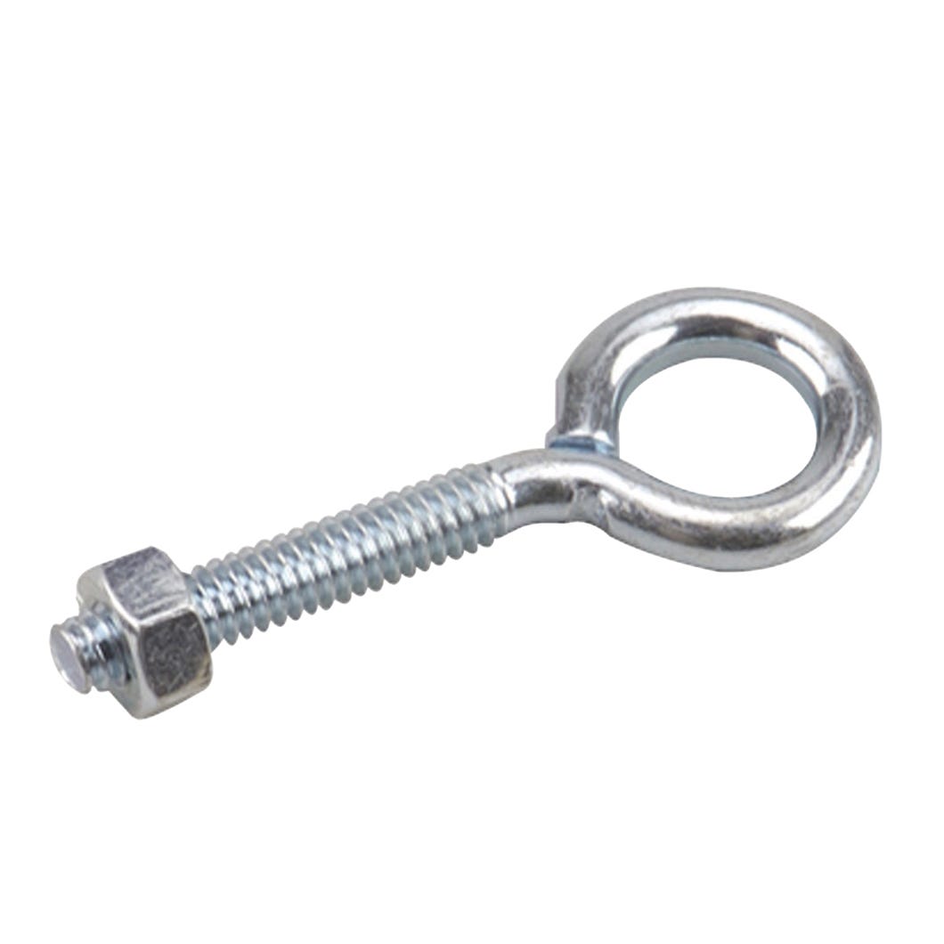 Eye Bolt with Nuts, 1/4-in. X 2 1/2-in.