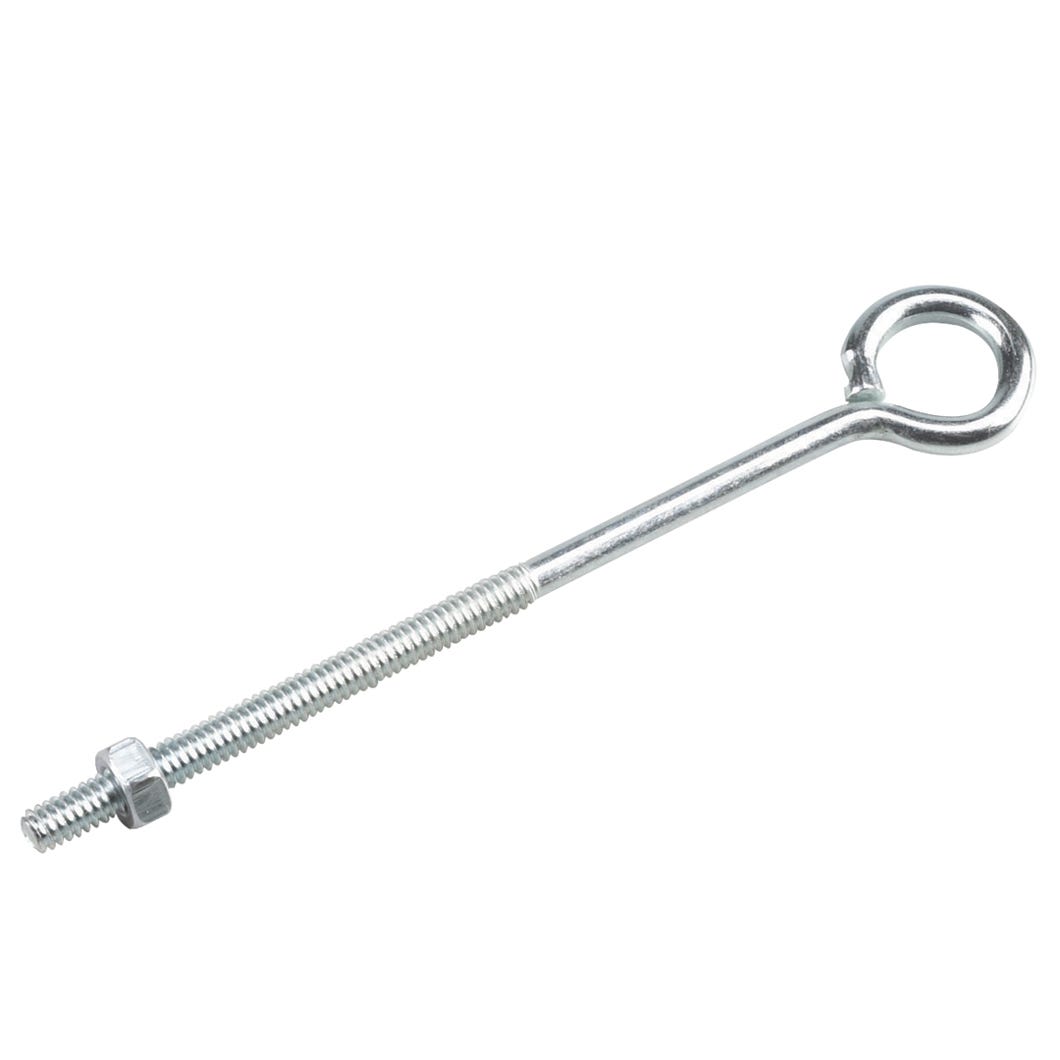 Eye Bolt with Nuts, 1/4-in. X 6-in.