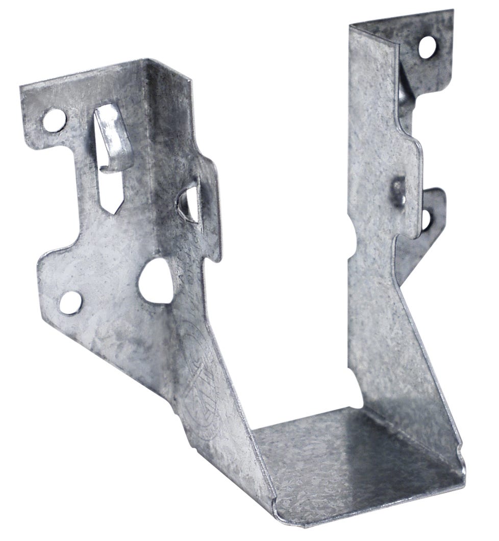 Face mount hanger double shear
