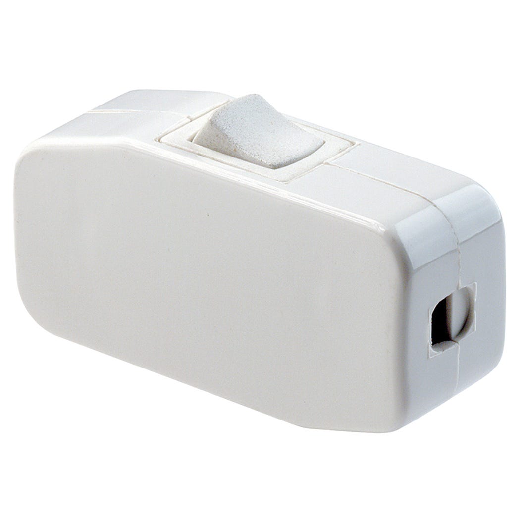 Feed-Through Rocker Switch Single Pole
