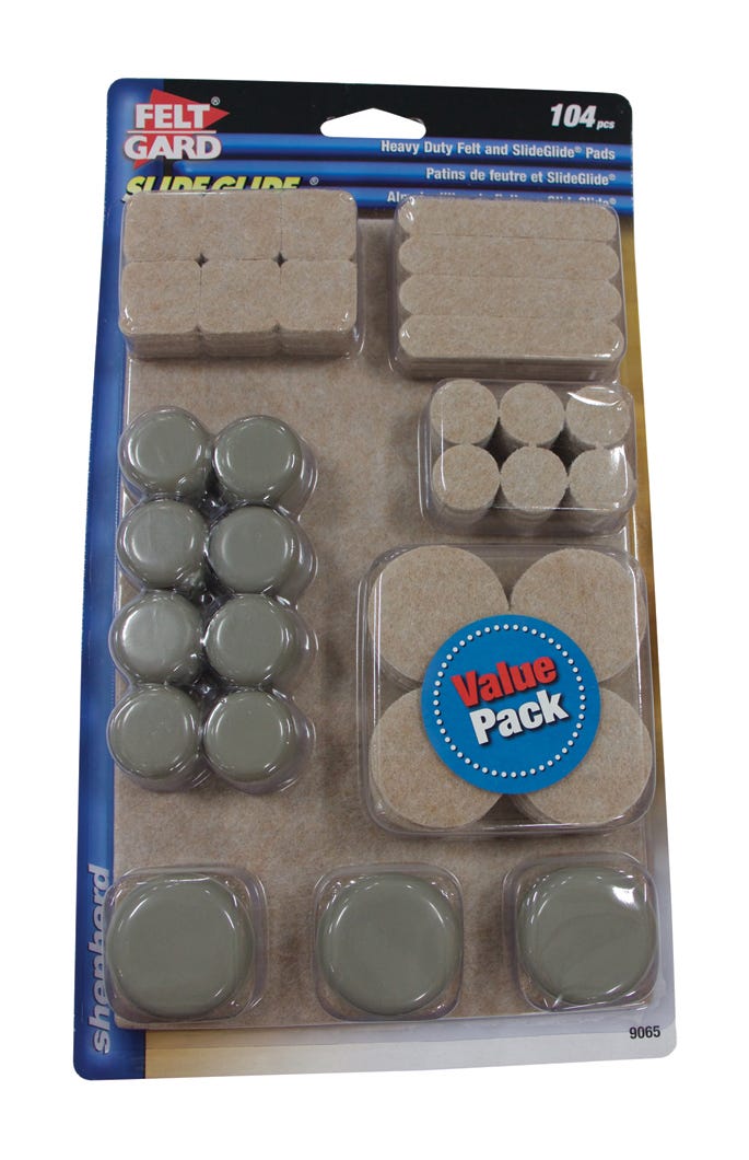 Felt Furniture Swivel Glide Kit