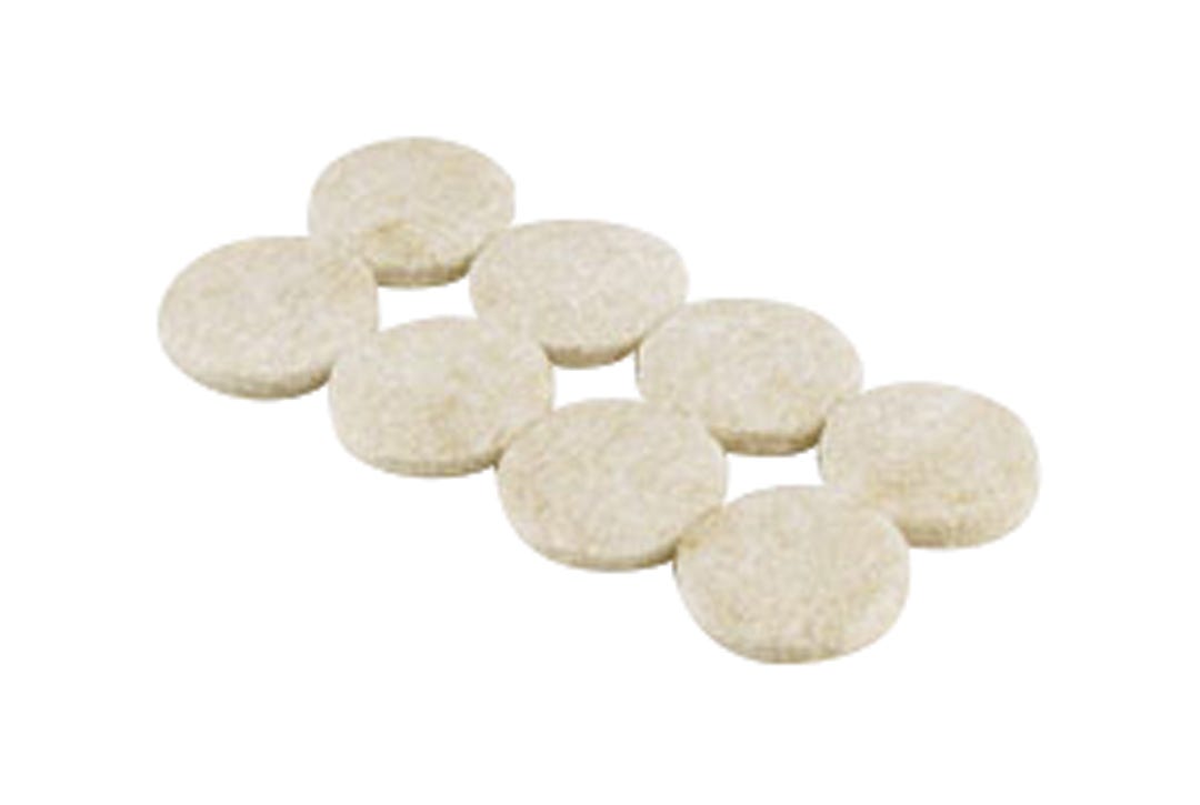 Felt round furniture swivel glide