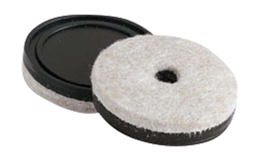 Felt round furniture swivel glide
